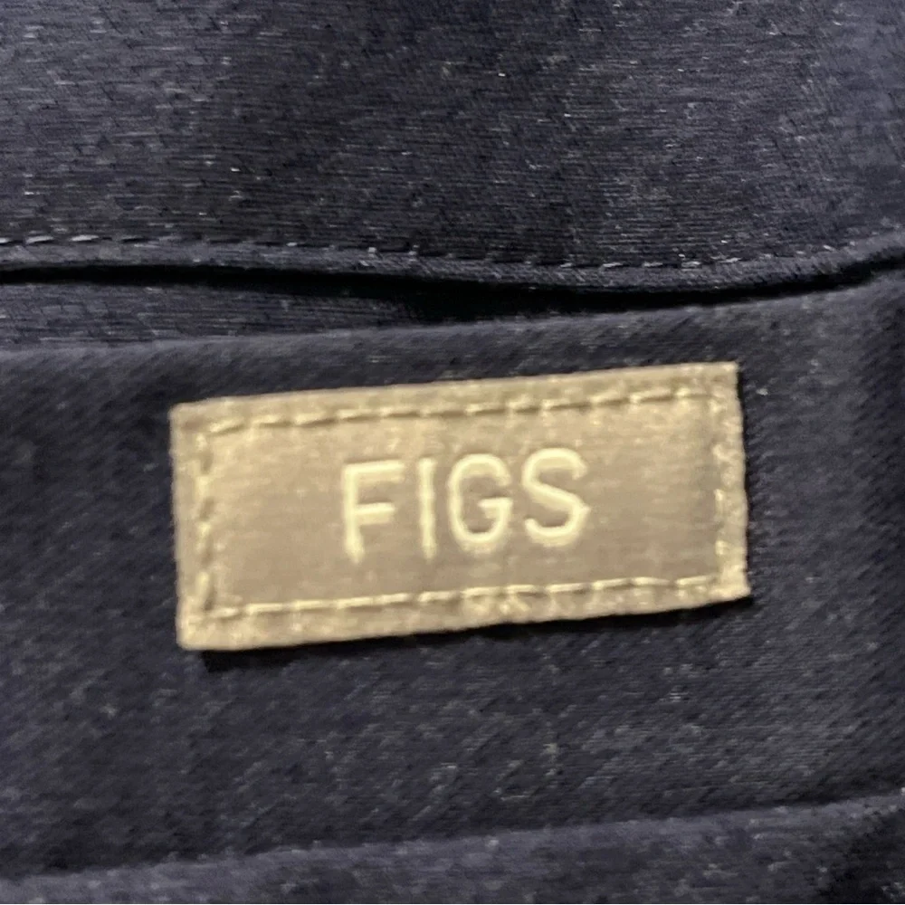 Figs Blue Jogger Sweatpants Tapered Design